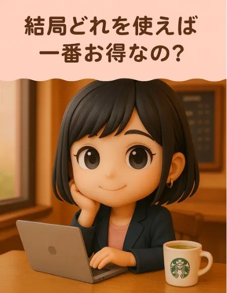 結局どれを使えば一番お得なの？