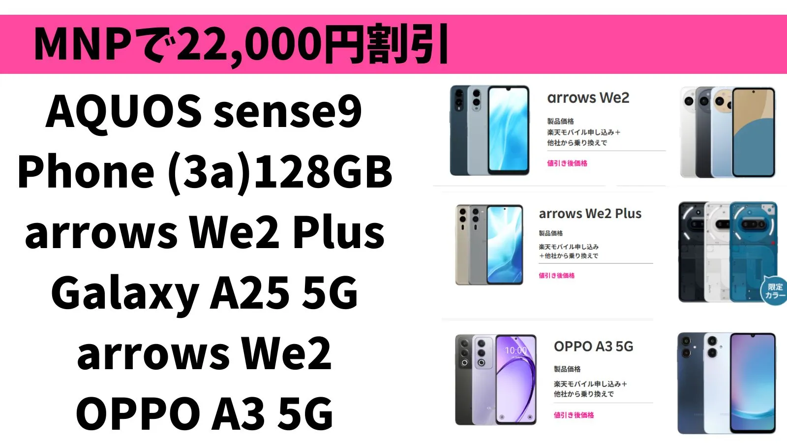 キャンペーン対象製品