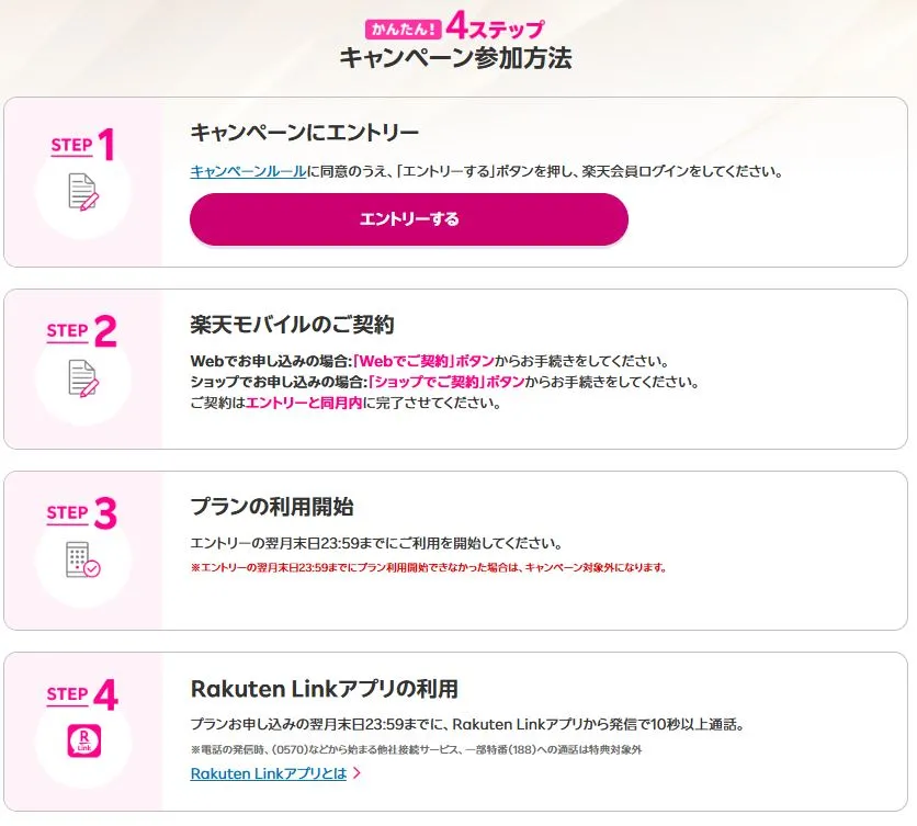 キャンペーン参加方法