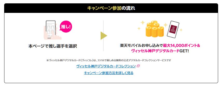 キャンペーン参加の流れ