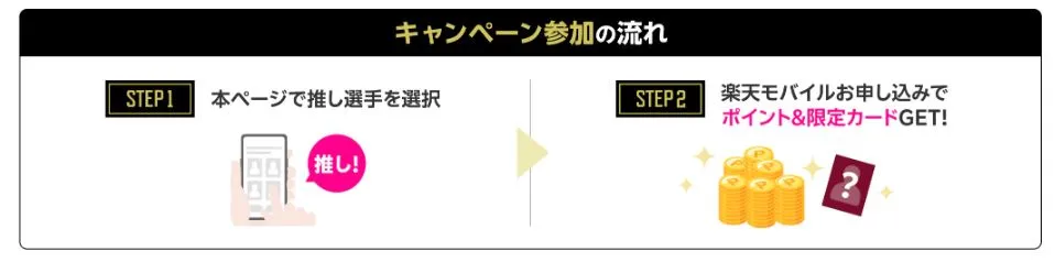 キャンペーン参加の流れ