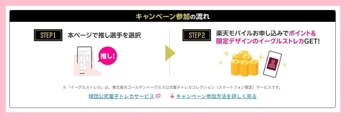 キャンペーン参加の流れ