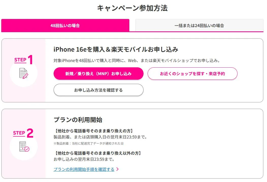 キャンペーン参加方法