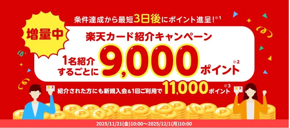 楽天カードを紹介しよう！