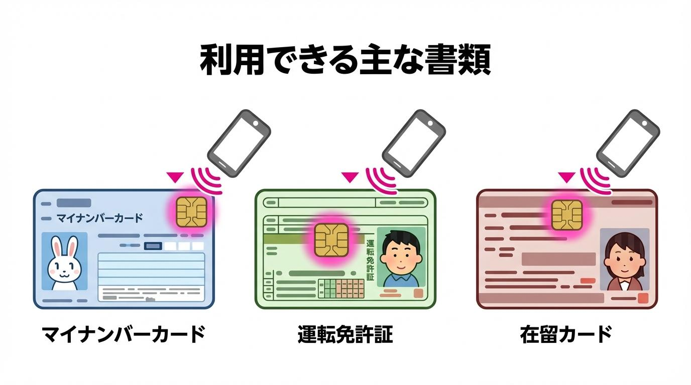 ICチップ読み取り