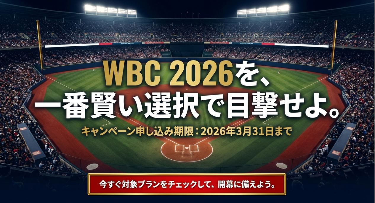 最終結論|WBC目的ならワイモバイルがいちばん「ちょうどいい」