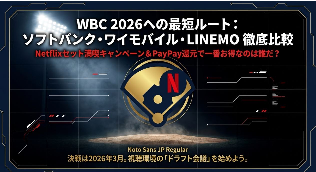 比較① 3ヶ月間の月額割引(実質0円)の有無
