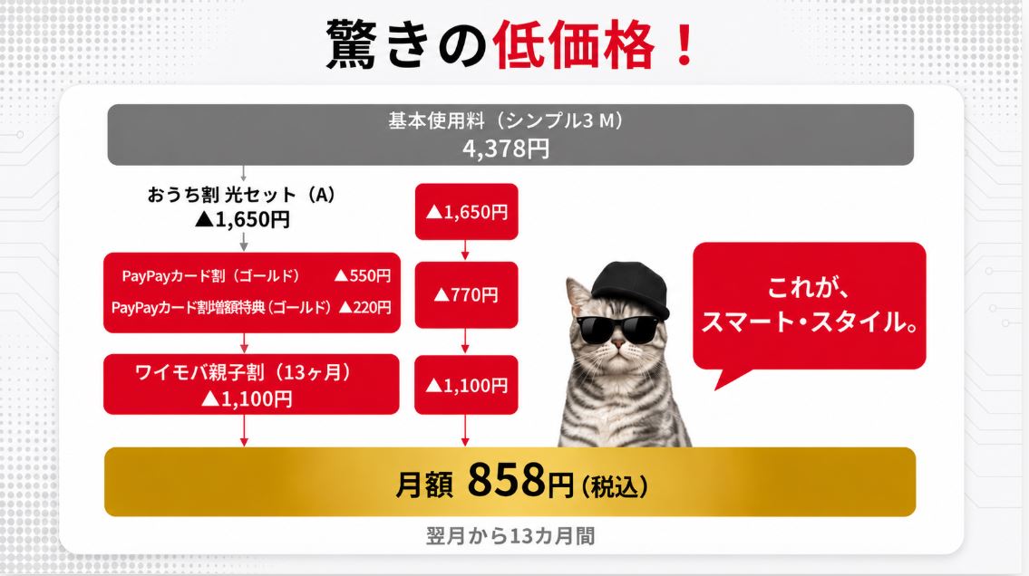 ワイモバイルのプラン