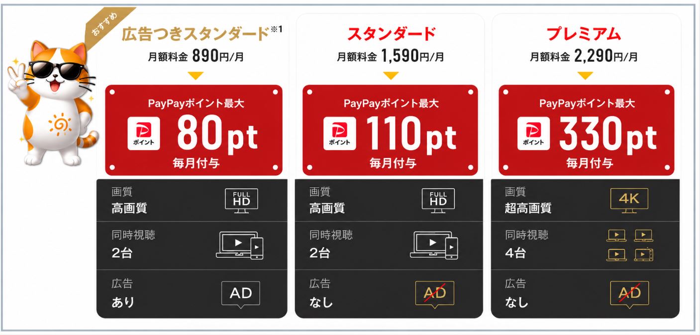 Netflixセット