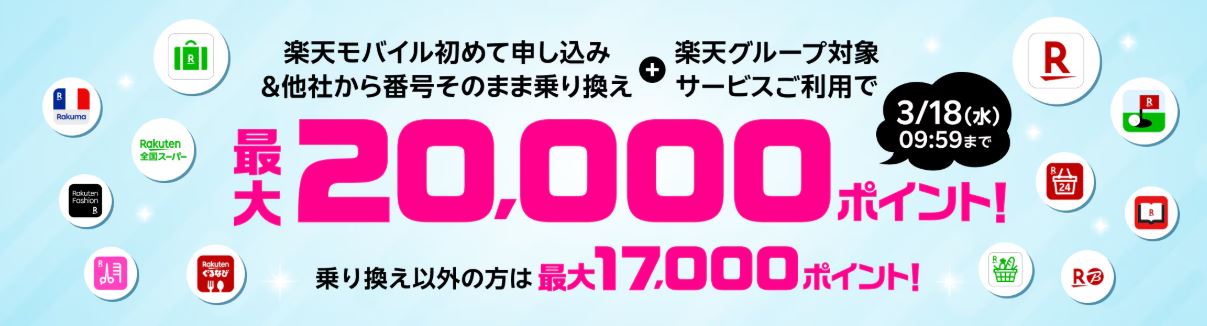 楽天モバイル×ECコラボキャンペーン