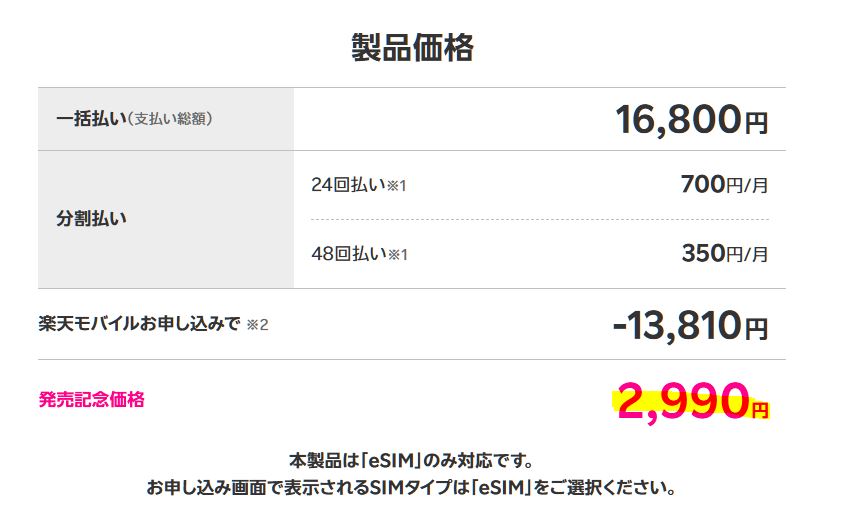 製品価格