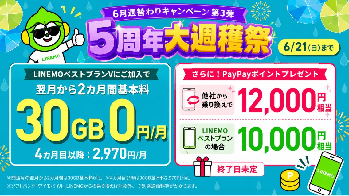 ■キャンペーン対象申込期間 2026年6月15日(月)〜 2026年6月21日(日)