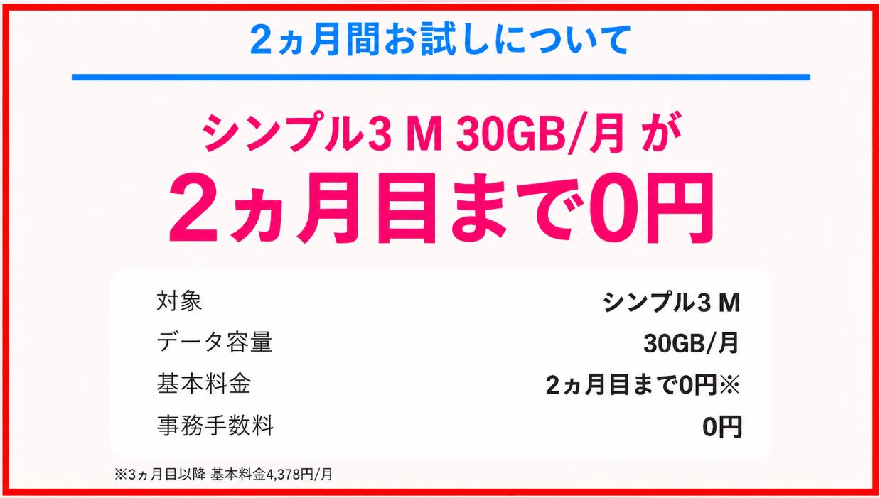 契約事務手数料3,850円も無料！